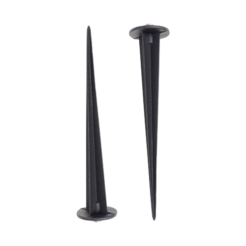 CAXUSD 2 Stück 16 cm Aluminium-erdstecker Für Gartenlampen Led-erdspieße Mit M5-Schrauben Für Landschaftsbeleuchtung Wetterfest Und Langlebig von CAXUSD