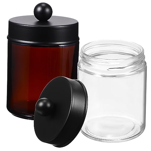 CAXUSD 2 Stück Cotton Swab Organizer Transparenter Brauner Wattepads Behälter Langlebige Aufbewahrungsbox für Badezimmer Platzsparend Kompakt und Verarbeitet CAXUSD 2 Stück Cotton Swab Organizer Transparenter Brauner Wattepads Behälter Langlebige Aufbewahrungsbox für Badezimmer Platzsparend Kompakt und Verarbeitet von CAXUSD