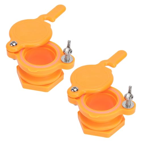 CAXUSD 2 Stück Honig auslaufhahn aus Lebensmittelechtem PP Bienenstocktaugliches Auslaufsicheres Ventil mit Langem Hebel Bienenzucht Zubehör für Honigschleuder und Abfüllbehälter CAXUSD 2 Stück Honig auslaufhahn aus Lebensmittelechtem PP Bienenstocktaugliches Auslaufsicheres Ventil mit Langem Hebel Bienenzucht Zubehör für Honigschleuder und Abfüllbehälter von CAXUSD