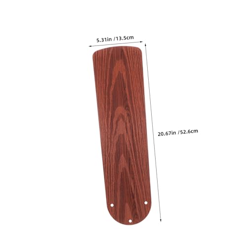 CAXUSD 2 Stück Teiliges Deckenventilatorflügel Holzmaserung Kunststoff Ersatzblätter Dekorativ Geräuscharm Wetterfest Für Wohnzimmer Büro Steh Deckenventilatoren Hellbraun CAXUSD 2 Stück Teiliges Deckenventilatorflügel Holzmaserung Kunststoff Ersatzblätter Dekorativ Geräuscharm Wetterfest Für Wohnzimmer Büro Steh Deckenventilatoren Hellbraun von CAXUSD