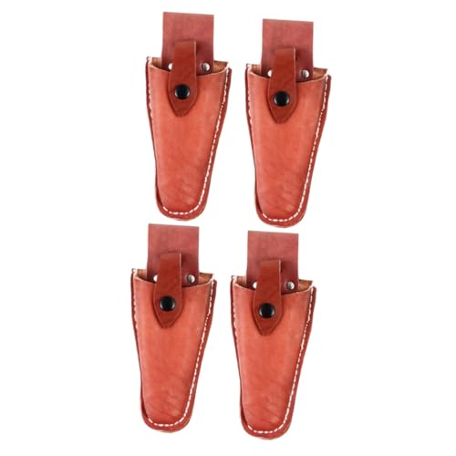 CAXUSD 2St Scherenetui Baumschere Fall für Gartenscheren Beutel Hand werkzeugsatz werkzeugrucksack lederwerkzeug Trimmschere Schnittscherentasche Astschere Fall Rindsleder von CAXUSD