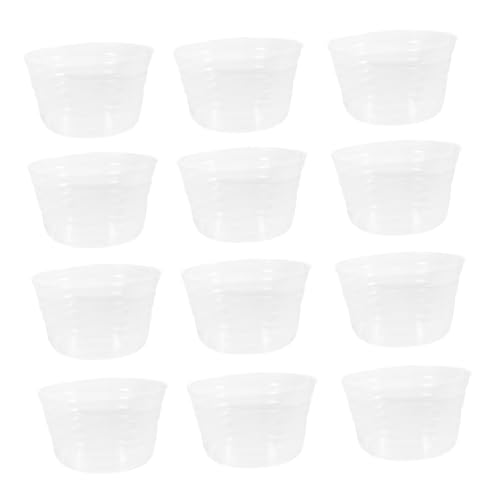 CAXUSD 30 Stück Wasserdichtes Blumenkapsel Blumentopfschale Runder Pflanzenuntersetzer Aus Kunststoff Pflanzerunter Untertasse Topfablettung Blumenpot -tablett Transparent CAXUSD 30 Stück Wasserdichtes Blumenkapsel Blumentopfschale Runder Pflanzenuntersetzer Aus Kunststoff Pflanzerunter Untertasse Topfablettung Blumenpot -tablett Transparent von CAXUSD