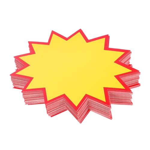CAXUSD 300 Stück Star Burst Preisschilder Blanko Verkaufsetiketten mit Auffälligem Design Preisanzeigen für Einzelhandel Kleine Unternehmen Boutiquen und Besondere Events CAXUSD 300 Stück Star Burst Preisschilder Blanko Verkaufsetiketten mit Auffälligem Design Preisanzeigen für Einzelhandel Kleine Unternehmen Boutiquen und Besondere Events von CAXUSD