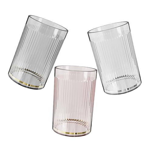 CAXUSD 3Stücke Zahnbürstenbecher Wiederverwendbare Mundwasserbecher für Badezimmer für Zahnbürsten Zahnpasta CAXUSD 3Stücke Zahnbürstenbecher Wiederverwendbare Mundwasserbecher für Badezimmer für Zahnbürsten Zahnpasta von CAXUSD