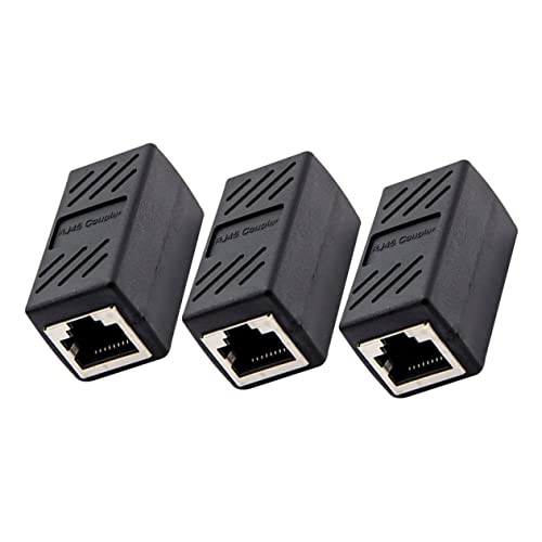 CAXUSD 3stücke Ethernet Coupler Cat Adapter Hochgeschwindigkeits-netzwerkverlängerung Für Cate Und Kabel Für Stabile Im Innen Und Außenbereich CAXUSD 3stücke Ethernet Coupler Cat Adapter Hochgeschwindigkeits-netzwerkverlängerung Für Cate Und Kabel Für Stabile Im Innen Und Außenbereich von CAXUSD