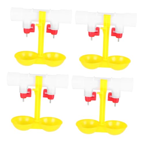 CAXUSD 4 Stück Automatische Kugelventil Tränke für Geflügel Hühner Enten Wasserspender aus Metall für Hühnertränke und Gewerbebetrieb CAXUSD 4 Stück Automatische Kugelventil Tränke für Geflügel Hühner Enten Wasserspender aus Metall für Hühnertränke und Gewerbebetrieb von CAXUSD