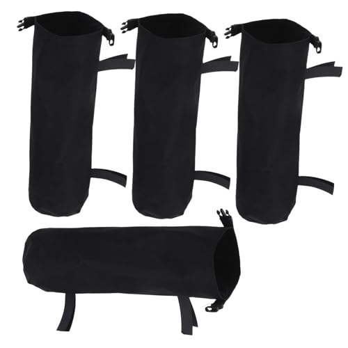 CAXUSD 4 Stück Sandsäcke für Gartenzelte Singletube Design zur Stabilisierung von Pavillonbeinen Windfest Wiederverwendbar Leicht und Tragbar für Outdoor Werbung und Veranstaltungen von CAXUSD