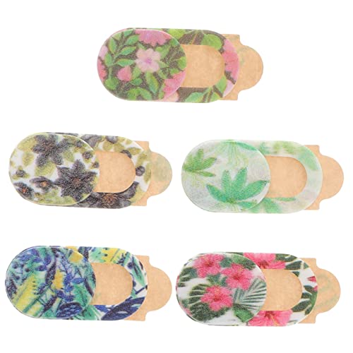 CAXUSD 5st Kameraabdeckung Tischplatte Leuchtende Dekoration Elektrische Led-säule Künstliche Dekoration Flackernde Teelichter Desktop-Dekoration Schutzkamera Randbereich Foto Zeichen Abs von CAXUSD