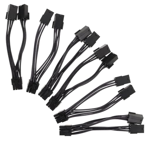 CAXUSD 6 Stück Dual Pin zu Pin Grafikkarten Pcie Stromadapter Y Splitter Verlängerungskabel für Mining und Computer Hohe Effizienz und Präzise Kompatibilität CAXUSD 6 Stück Dual Pin zu Pin Grafikkarten Pcie Stromadapter Y Splitter Verlängerungskabel für Mining und Computer Hohe Effizienz und Präzise Kompatibilität von CAXUSD