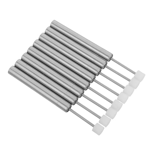 CAXUSD 8 Stück Teiliges Soft-close Mülltonnen-dämpfer aus Edelstahl Geräuschloser Hydraulischer Stoßdämpfer für Küchenabfalleimer Werkzeugfreie Montage Stoßabsorbierend für Saubere und von CAXUSD