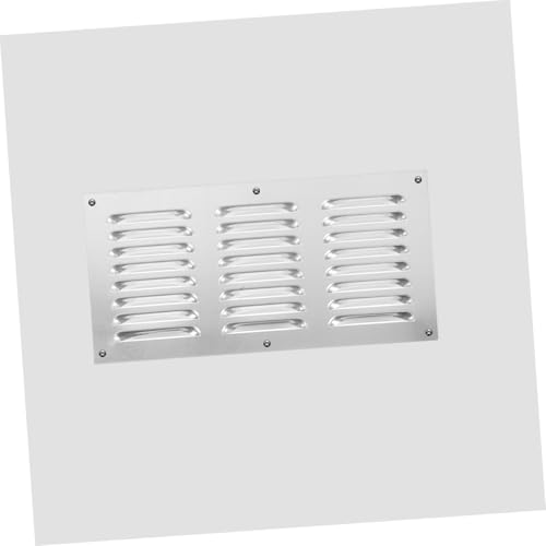 CAXUSD Aluminium Lüftungsgitter Robustes Ventilationsgitter für Wand und Decke Wetterfestes Luftauslassgitter mit Kälteschutz für Klima und Abluftsysteme von CAXUSD