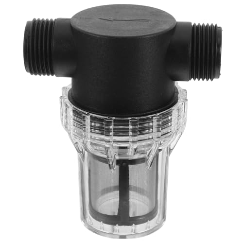 CAXUSD Außengewinde Wasserfilter mit Mesh Sieb Langlebiger Rohrfilter für Gartenschläuche Waschmaschinen Bewässerung Geeignet für Stahlgeflecht Schläuche Vielseitig Einsetzbar für Garten von CAXUSD