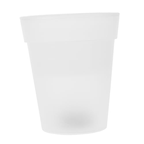 CAXUSD Solarbetriebene LED Blumentopf Gartenbeleuchtung Dekoratives Pflanzgefäß für Außenbereich mit Warmem Licht Naturgetreues Design Einfache Installation für Terrasse Garten Besondere Anlässe von CAXUSD