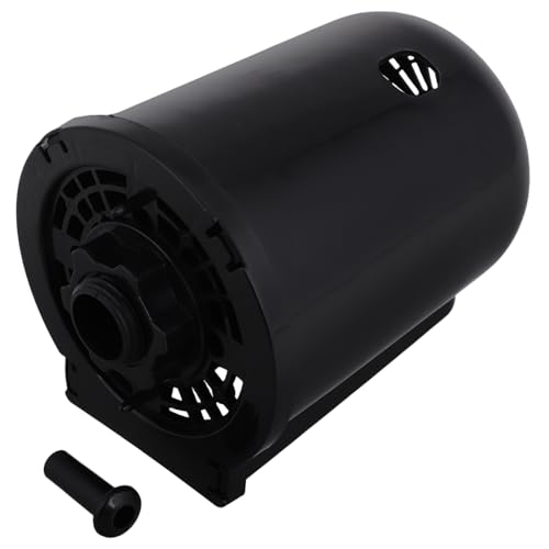 CAXUSD Elektromotorkappe Für Lüfter Schutzabdeckung Für Turm-standventilatoren Schwarzer Kunststoff Einfacher Austausch Und Installation von CAXUSD