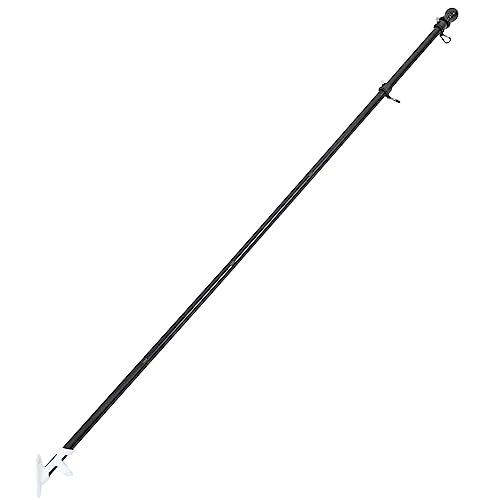 CAXUSD Fahnenmast-Set 1 Set professioneller Fahnenmast für den Außenbereich mit Halterung drehbare Flagge schwarzes Metallmaterial und einfach zu verwenden zufällige Farbe CAXUSD Fahnenmast-Set 1 Set professioneller Fahnenmast für den Außenbereich mit Halterung drehbare Flagge schwarzes Metallmaterial und einfach zu verwenden zufällige Farbe von CAXUSD