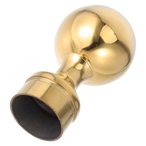 CAXUSD Flagpole Ball Topper aus Metall Wetterbeständig Einfache Installation Dekorativer Finial für Innen Außenflaggen Geeignet für Garten Feierlichkeiten Paraden und Events von CAXUSD