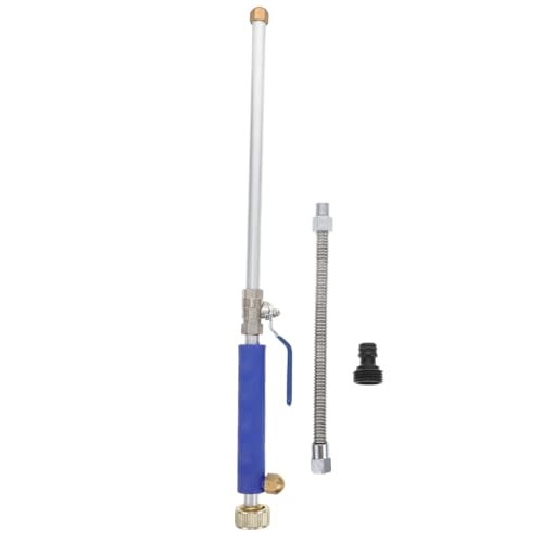 CAXUSD Hochdruck Autowaschpistole mit Flexiblem Glasreinigungswerkzeug Blauem Griff und Wellenförmigem Schlauch Inklusive Messingadapter Kompatibel mit ¾ Gartenschlauch Langlebig und CAXUSD Hochdruck Autowaschpistole mit Flexiblem Glasreinigungswerkzeug Blauem Griff und Wellenförmigem Schlauch Inklusive Messingadapter Kompatibel mit ¾ Gartenschlauch Langlebig und von CAXUSD