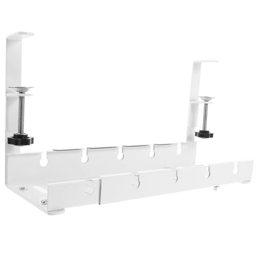 CAXUSD Kabelmanagement-Rack Schreibtisch Kabel-Organizer-Fach Für Patchboards Und Adapter von CAXUSD
