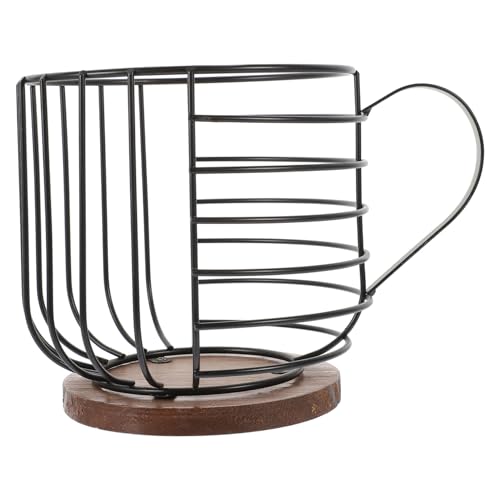 CAXUSD Kaffeekapsel Aufbewahrungskorb Stabiler Metallhalter für Kaffee Kapseln Vielseitiges Organizer Regal für Küche Büro Praktischer Kaffeepod Behälter mit Offenem Design CAXUSD Kaffeekapsel Aufbewahrungskorb Stabiler Metallhalter für Kaffee Kapseln Vielseitiges Organizer Regal für Küche Büro Praktischer Kaffeepod Behälter mit Offenem Design von CAXUSD