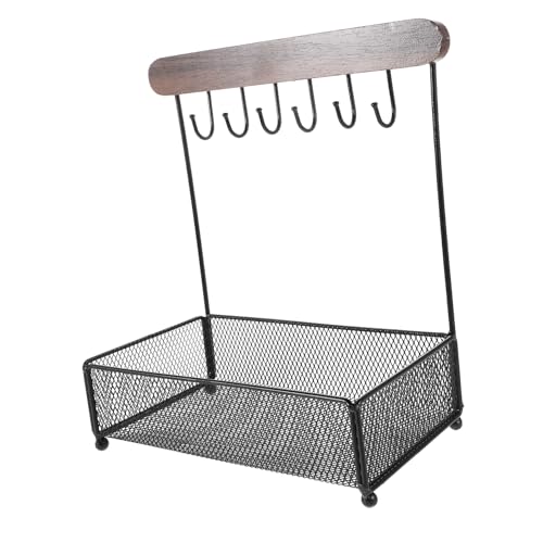 CAXUSD Lagerregal Tabletop -Regal Tischregale Stehendes Regal Bilderregal Tischschmuckständer Desktop-speicherregal Halsketten-Organizer Küchenregal Bücherregal-Organizer Schwarz Hölzern CAXUSD Lagerregal Tabletop -Regal Tischregale Stehendes Regal Bilderregal Tischschmuckständer Desktop-speicherregal Halsketten-Organizer Küchenregal Bücherregal-Organizer Schwarz Hölzern von CAXUSD