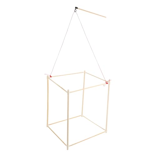 CAXUSD Lantern Craft Kit Unfinished Wooden Frame Bracket für DIY Projekte Einfache Wetterfest Leicht und Langlebig Geeignet für Verschiedene Laterne für Frühlingsfest Deko CAXUSD Lantern Craft Kit Unfinished Wooden Frame Bracket für DIY Projekte Einfache Wetterfest Leicht und Langlebig Geeignet für Verschiedene Laterne für Frühlingsfest Deko von CAXUSD