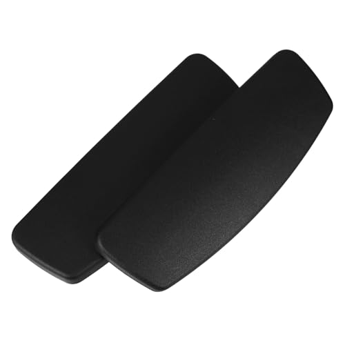 CAXUSD Office Chair Armrest Pad Ersatz Kunststoff Dreieck Armlehnen Polster Antirutsch Druckfest Für Büro und Gaming Stuhl Armlehnenstütze Einfach von CAXUSD