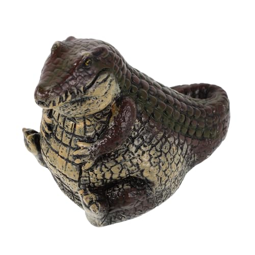 CAXUSD Outdoor Schlüsselversteck Krokodil Figur Versteckte Aufbewahrungsbox Garten Dekor Mini Safe Versteck für Schlüssel Sicher und Unauffällig Geeignet für Garten Terrasse CAXUSD Outdoor Schlüsselversteck Krokodil Figur Versteckte Aufbewahrungsbox Garten Dekor Mini Safe Versteck für Schlüssel Sicher und Unauffällig Geeignet für Garten Terrasse von CAXUSD