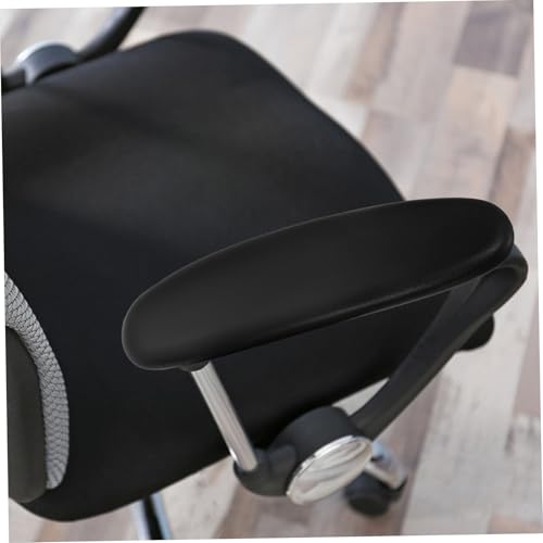 CAXUSD PU Armlehnenbezug Weich Gepolstert Ergonomisch für Bürostuhl Drehstuhl Gamingstuhl Armlehnenpolster zur Druckentlastung und Komfortabler Unterstützung Passend Schwarz CAXUSD PU Armlehnenbezug Weich Gepolstert Ergonomisch für Bürostuhl Drehstuhl Gamingstuhl Armlehnenpolster zur Druckentlastung und Komfortabler Unterstützung Passend Schwarz von CAXUSD