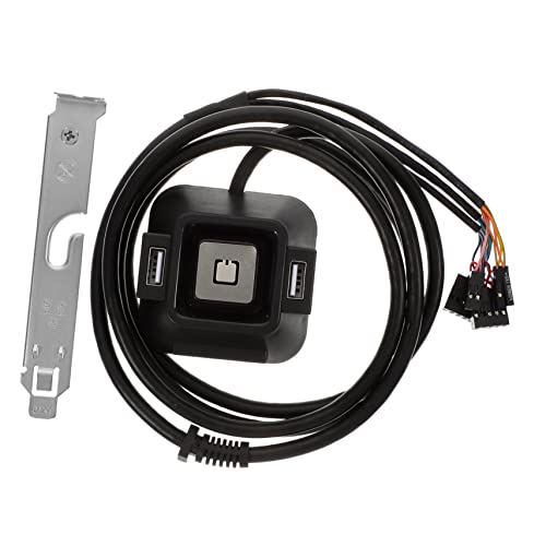 CAXUSD Pc Power Button Verlängerungskabel Mit USB-anschlüssen Für Desktop-Computer Externer Netzschalter Für ATX-motherboards Für Internetcafés Und Büros CAXUSD Pc Power Button Verlängerungskabel Mit USB-anschlüssen Für Desktop-Computer Externer Netzschalter Für ATX-motherboards Für Internetcafés Und Büros von CAXUSD