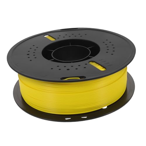 CAXUSD Pla Drucker Filament Spule Gelb für Druck Modelle DIY Bastelprojekte Präzises Pla Material Kompatibel mit Meisten Druckern von CAXUSD