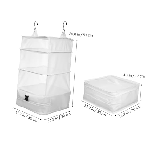 CAXUSD Platzsparender Lagiger Oxford Stoff Hängeregal Organizer mit Mehreren Fächern als Reise Kleiderschrank Organizer für Koffer und Schrank Praktischer Aufbewahrungsbeutel für CAXUSD Platzsparender Lagiger Oxford Stoff Hängeregal Organizer mit Mehreren Fächern als Reise Kleiderschrank Organizer für Koffer und Schrank Praktischer Aufbewahrungsbeutel für von CAXUSD