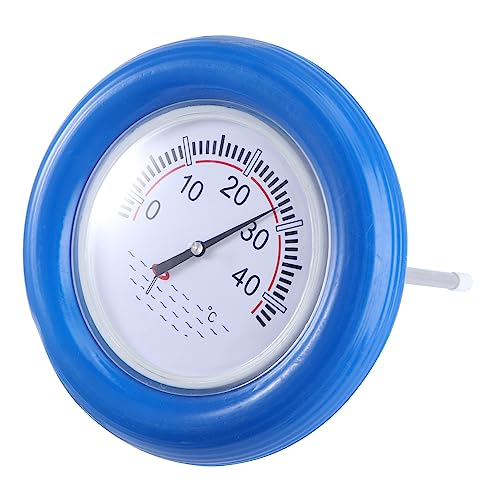 CAXUSD Schwimmendes Poolthermometer Großes Float Thermometer zur Wassertemperaturmessung für Schwimmbäder und Teiche Präzise Ablesung und Wissenschaftliche Kalibrierung von CAXUSD