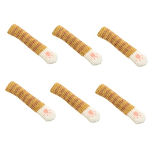 CAXUSD Türklinkenabdeckung Mit Katzenkrallenmuster 6-teilig Einfache Installation Für Türklinken von CAXUSD