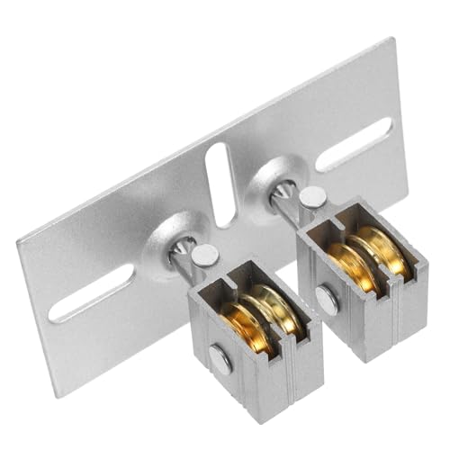 CAXUSD Verstellbares Schiebetür Kit mit Stahlkugellager Universeller Eckadapter Doppelstangen Design für Trockenfläche Kompatibel mit Terrassentüren Einfache Montage und Reibungsloser CAXUSD Verstellbares Schiebetür Kit mit Stahlkugellager Universeller Eckadapter Doppelstangen Design für Trockenfläche Kompatibel mit Terrassentüren Einfache Montage und Reibungsloser von CAXUSD