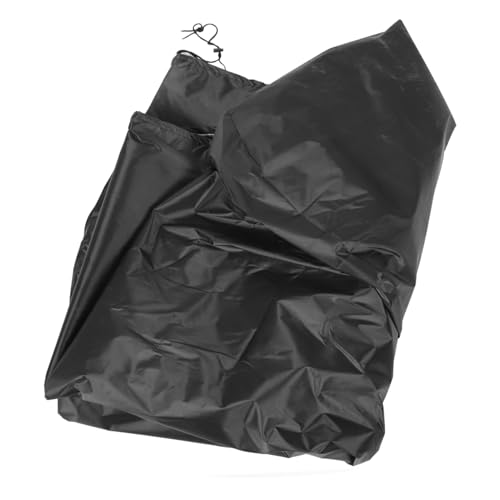 CAXUSD Wasserdichte Patio Hängesessel Abdeckung mit Reißverschluss Schwerlast Egg Swing Chair Cover aus Strapazierfähigem Uv-schutz und Wetterfest Passend für Gartenmöbel bis Schwarz von CAXUSD