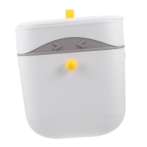 CAXUSD wandmontierter Mülleimer Schrank Mülleimer an der Wand montierte Schrankmülle kitchen cabinets trash can pp Weiß von CAXUSD