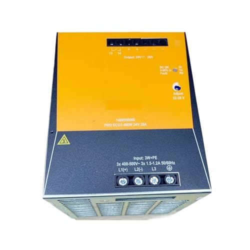 CAYUND Hutschienen Netzteil PRO ECO3 480W 24V 20A 1469550000 Hutschienen Netzteil 3-Phasen Schienennetzteil CAYUND Hutschienen Netzteil PRO ECO3 480W 24V 20A 1469550000 Hutschienen Netzteil 3-Phasen Schienennetzteil von CAYUND