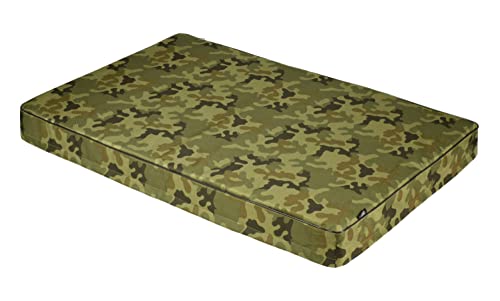 Wasserfeste Orthopädische Matratze CAZO Outdoor Hundebett für Katze 100 x 70 x 9 cm, Größe L, armefarben, L1735/B von CAZO Design For Pets