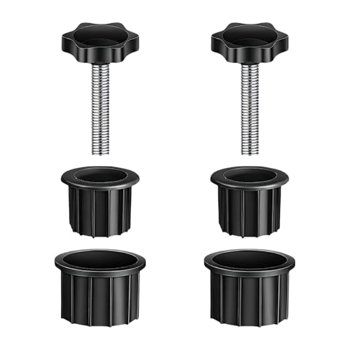 2 Set Ersatz Handknauf Schirmständer Ersatzteil Terrassenschirm Loch Ringe Stopfen Abdeckung mit Gewinde Schraube ABS Basis 2 Set Ersatz Handknauf Schirmständer Ersatzteil Terrassenschirm Loch Ringe Stopfen Abdeckung mit Gewinde Schraube ABS Basis von CAZSTYK