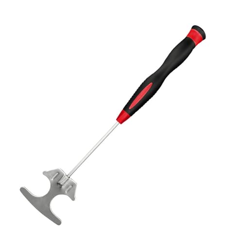 Angelköder Spalten und Mischschaufel Meeresfels Angelköder Schaufeln Garnelenköder Schaufel Gummigriff Garnelenköder Handhabung von CAZSTYK