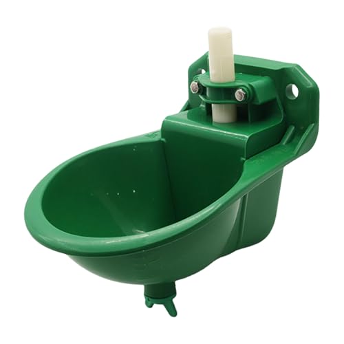 Automatische Tiertrinkwasserschale Konsistente Wasserversorgung Schüssel für Pferde und andere Tiere im Freien ABS Tier Trinken von CAZSTYK