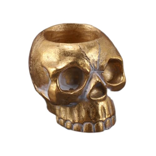 CAZSTYK Kerzenhalter im Gothic-Totenkopf-Design, Tischdekoration, Bar, Hochzeit, Geburtstag, Party, Ornament, Kerzenständer CAZSTYK Kerzenhalter im Gothic-Totenkopf-Design, Tischdekoration, Bar, Hochzeit, Geburtstag, Party, Ornament, Kerzenständer von CAZSTYK
