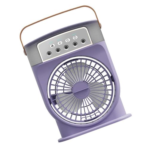 CAZSTYK Wiederaufladbarer Luftkühler, 5-Loch-Desktop-Ventilator mit 3 einstellbaren Geschwindigkeiten, ABS-Textur, für Schlafzimmer oder Büro, Luftzirkulationskühlgerät CAZSTYK Wiederaufladbarer Luftkühler, 5-Loch-Desktop-Ventilator mit 3 einstellbaren Geschwindigkeiten, ABS-Textur, für Schlafzimmer oder Büro, Luftzirkulationskühlgerät von CAZSTYK