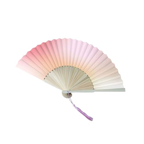 Chinesischer Handventilator mit orientalischem Stil, faltbarer Ventilator für Innen- und Außenbereich, Partys, Event-Dekoration oder Freizeitgebrauch von CAZSTYK