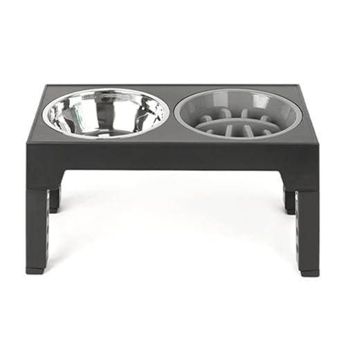 Erhöhter Doppelnapf, verstellbar, langsamer Futternapf, kleine Hunde, Kätzchen, Futter-Wasserspender, Bewässerungszubehör, schwimmend, langsamer Futternapf, Haustiernapf Erhöhter Doppelnapf, verstellbar, langsamer Futternapf, kleine Hunde, Kätzchen, Futter-Wasserspender, Bewässerungszubehör, schwimmend, langsamer Futternapf, Haustiernapf von CAZSTYK