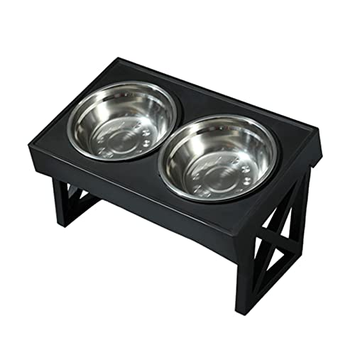 Futternapf für Hunde, erhöhter Futternapf mit Ständer, langsam neigbar, für Katzen und Hunde mit Ständer Futternapf für Hunde, erhöhter Futternapf mit Ständer, langsam neigbar, für Katzen und Hunde mit Ständer von CAZSTYK