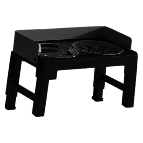 Höhenverstellbarer Futternapf für Hunde, langsam, große Kapazität, erhöht, höhenverstellbar, erhöhte Näpfe mit langsamer Höhenverstellbarer Futternapf für Hunde, langsam, große Kapazität, erhöht, höhenverstellbar, erhöhte Näpfe mit langsamer von CAZSTYK