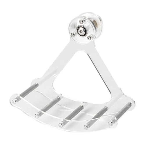Multifunktionale kaufeste Metallstange für Papageien, Käfig-Spielzeug, Käfighalterung, Schaukelbett für Stressabbau und Spiel, Metallrahmen, Haustierrad von CAZSTYK