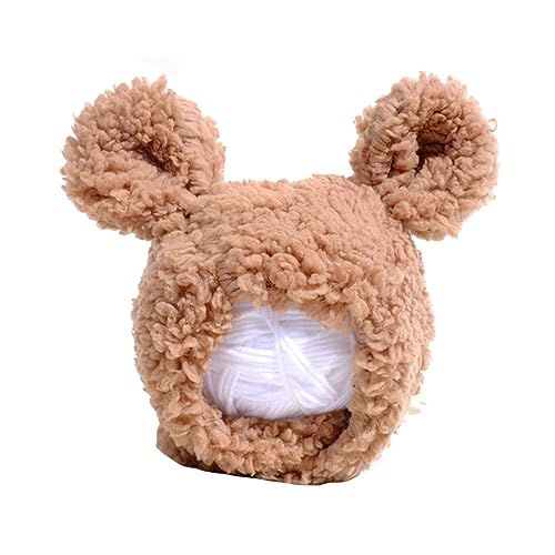 Niedlicher Hut in Bärenohrform für Weihnachten, Party, Haustiere, Hunde, hält warm, Kopfbedeckung, Winter, Halloween, Cosplay, Zubehör, lustiger Hut für Haustiere, Halloween, Cosplay Niedlicher Hut in Bärenohrform für Weihnachten, Party, Haustiere, Hunde, hält warm, Kopfbedeckung, Winter, Halloween, Cosplay, Zubehör, lustiger Hut für Haustiere, Halloween, Cosplay von CAZSTYK