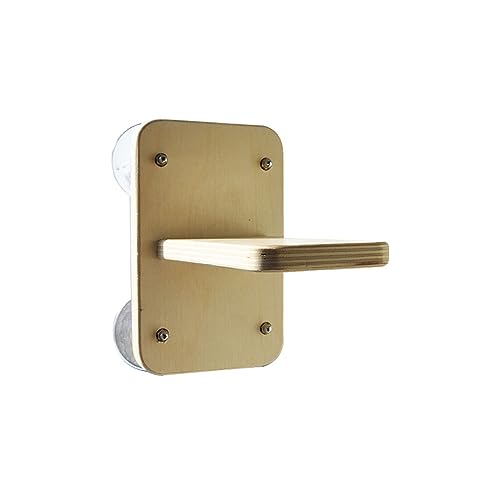 Pfosten Wandmontiertes Kletterregal Kätzchenregal Baumstufe Holzregale für Katzen Möbel Wandmontage Ohne Bohren Indoor von CAZSTYK